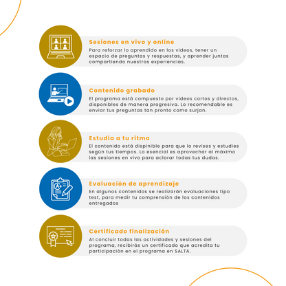 Programa Grupal SALTA a tu bienestar financiero